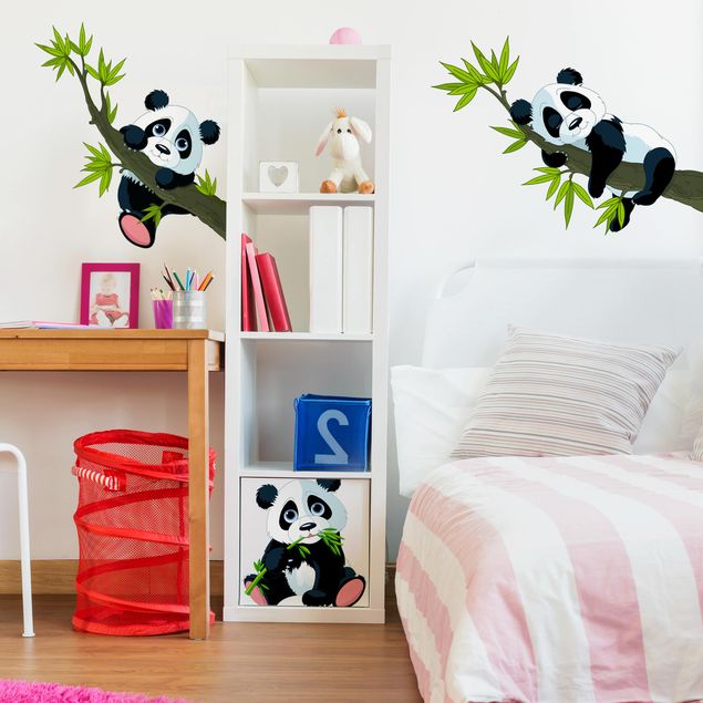Decoración infantil pared Panda