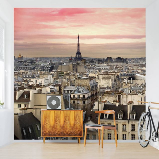Papel pintado salón moderno Paris Up Close