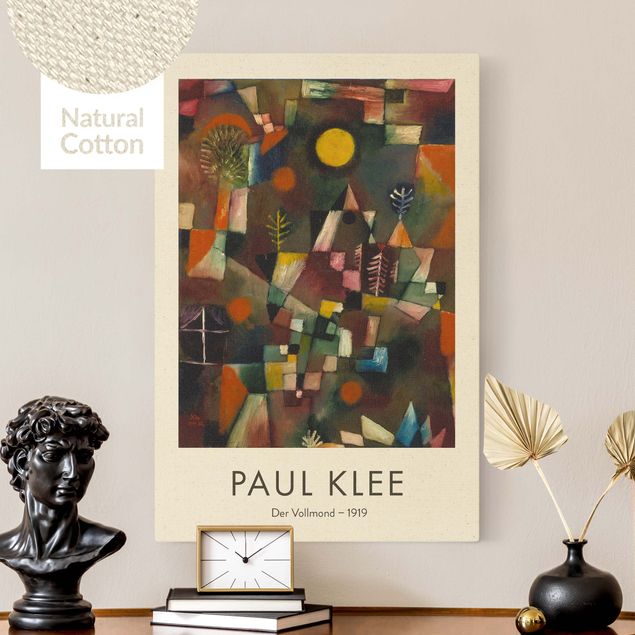 Láminas cuadros famosos Paul Klee - The Full Moon - Museum Edition