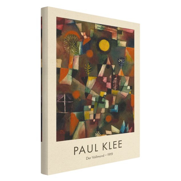 Cuadros marrón Paul Klee - The Full Moon - Museum Edition