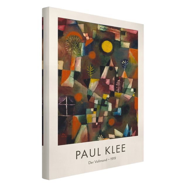 Láminas de cuadros famosos Paul Klee - The Full Moon - Museum Edition