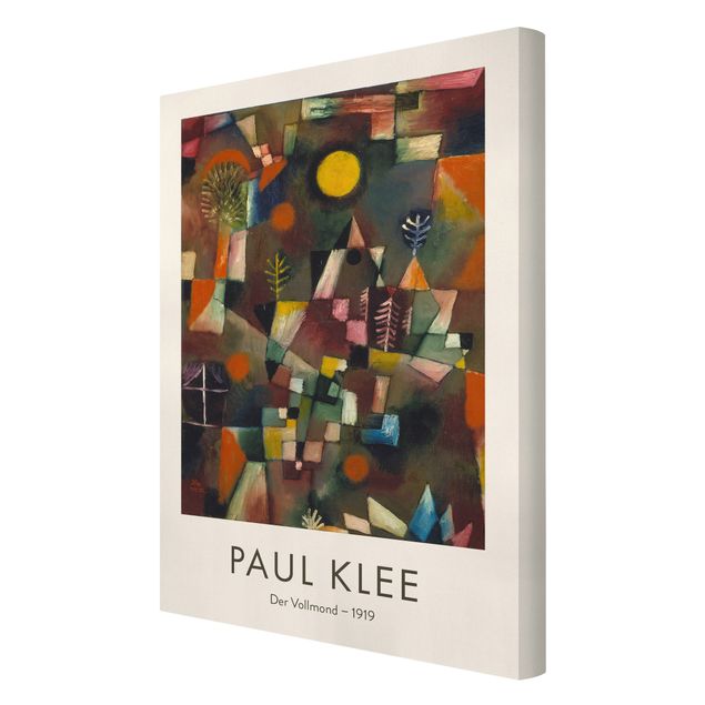 Cuadros marrón Paul Klee - The Full Moon - Museum Edition