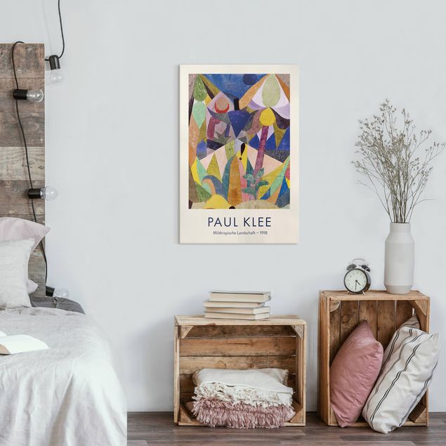Estilos artísticos Paul Klee - Mild Tropical Landscape - Museum Edition