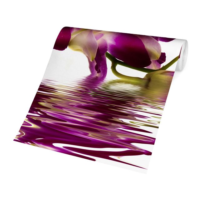 Papel de pared Pink Orchid Waters