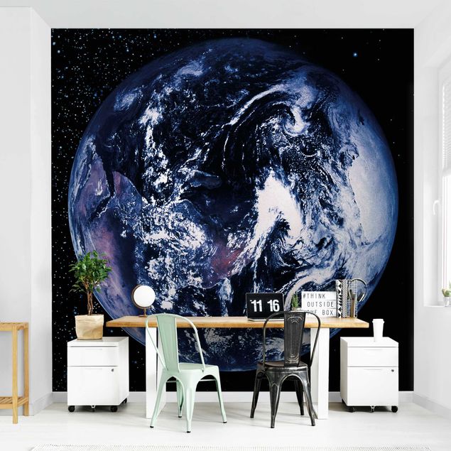 Papel pintado mapamundi Planet Earth