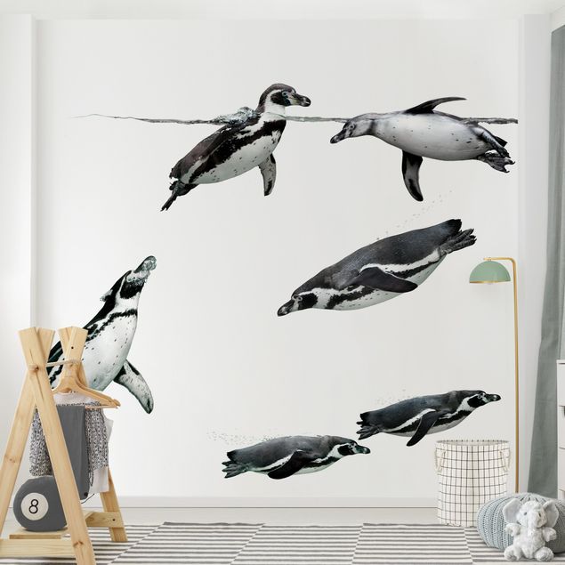 Papel pared animales Penguin