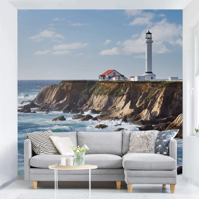 Papel pintado salón moderno Point Arena Lighthouse California