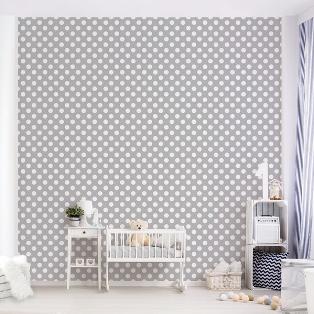 Decoración habitación infantil White Dots On Grey