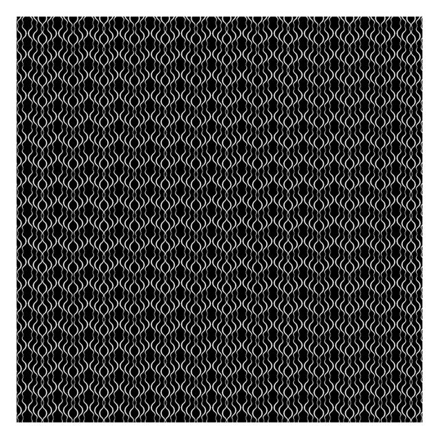 Papel pintado Dot Pattern In Black