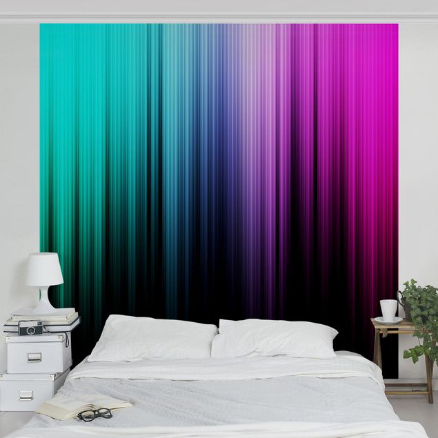 Papeles pintados modernos Rainbow Display