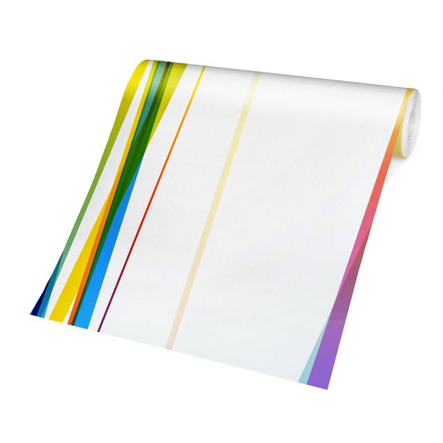 Papeles pintados Rainbow Stripes