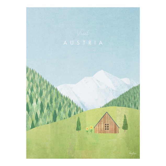 Cuadros ciudades Tourism Campaign - Austria
