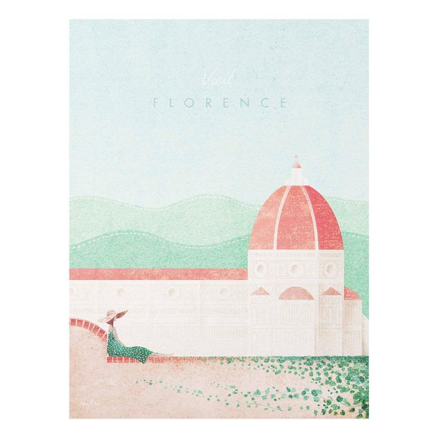 Láminas de cuadros famosos Tourism Campaign - Florence
