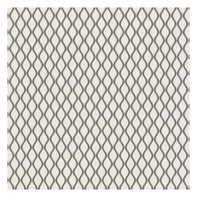 Papel pintado tonos grises Retro Pattern With Waves In Anthracite