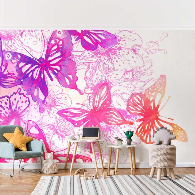 Papel pintado animales Butterfly Dream