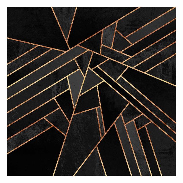 Cuadros Elisabeth Fredriksson Black Triangles Gold