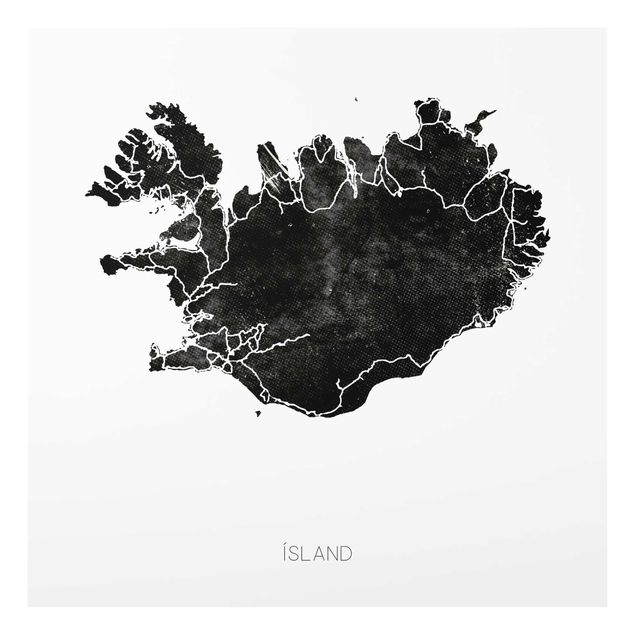 Cuadros a blanco y negro Black Iceland
