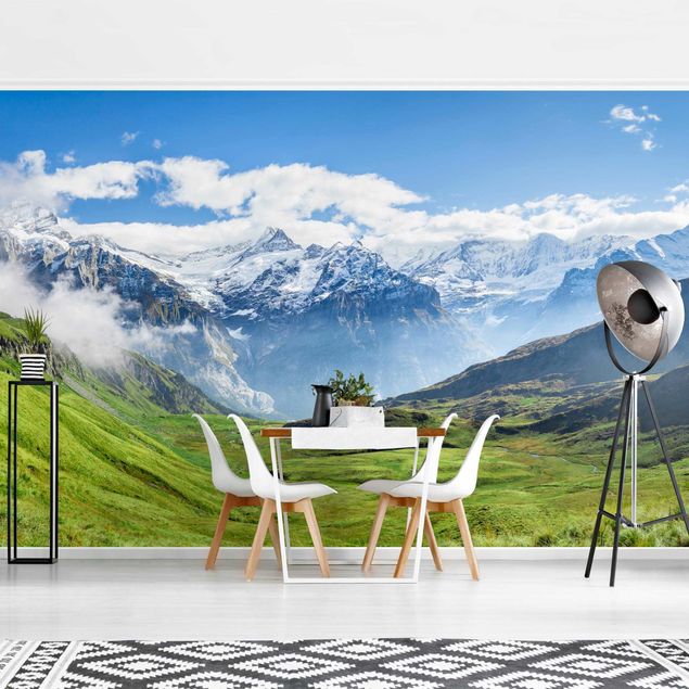 Decoración en la cocina Swiss Alpine Panorama