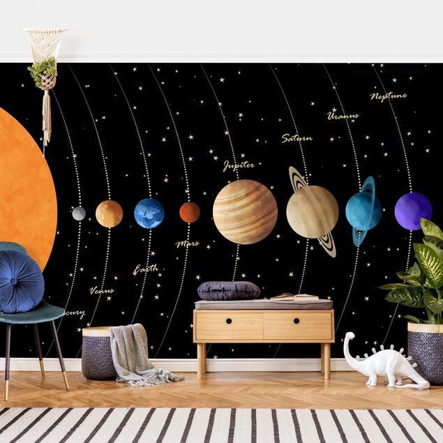 Papel pintado Solar System