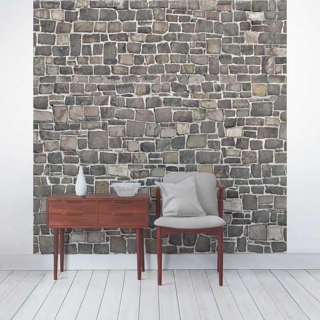 Papel pintado con patrones Quarry Stone Wallpaper Natural Stone Wall