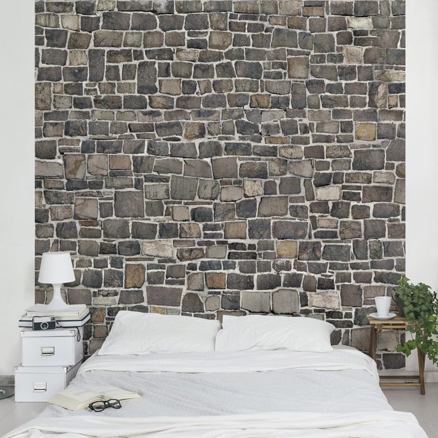 Papel pintado industrial Quarry Stone Wallpaper Natural Stone Wall