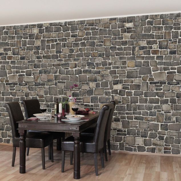 Papel pintado piedra natural Quarry Stone Wallpaper Natural Stone Wall