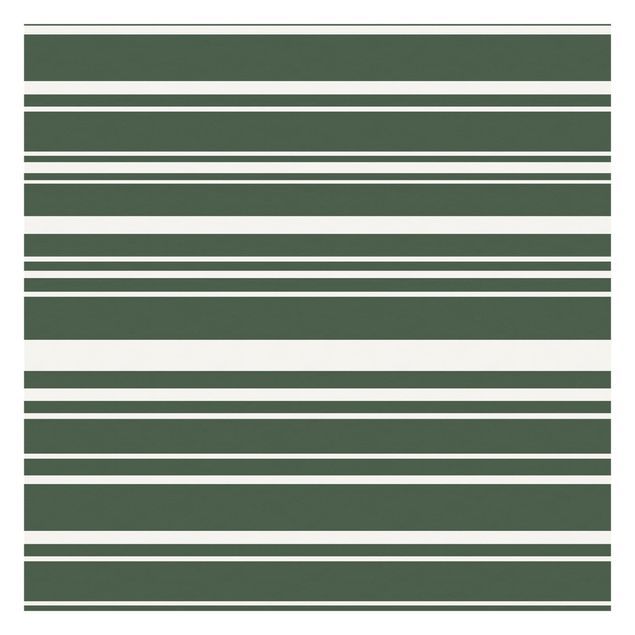 Papel pintado Stripes On Green Backdrop
