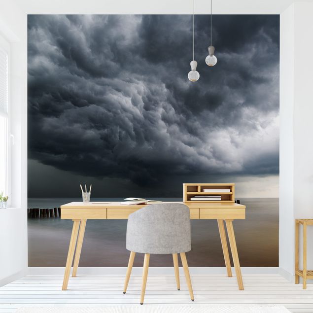 Papel pintado moderno Storm Clouds Over The Baltic Sea