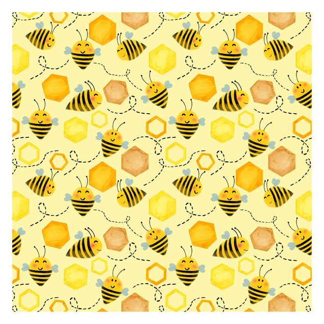 Cuadros Uta Naumann Sweet Honey With Bees Illustration