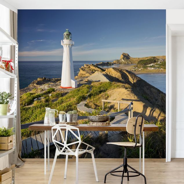 Papeles pintados modernos Castle Point Lighthouse New Zealand