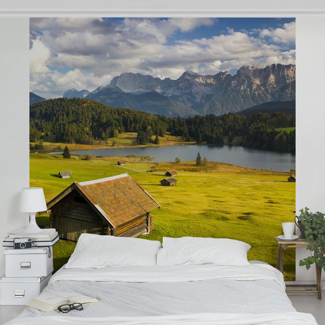 Papel pared paisaje Geroldsee Lake Upper Bavaria