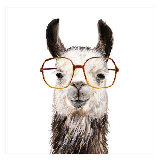 Papel pintado Hip Lama With Glasses IV