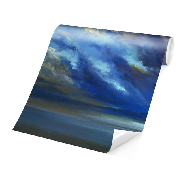 Papel pintado tonos azules Coast Sky Dark