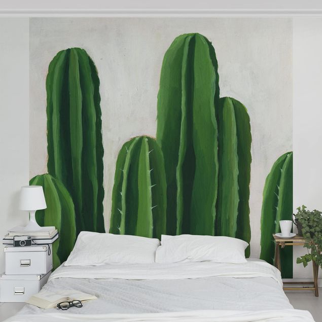Papel pintado moderno Favorite Plants - Cactus