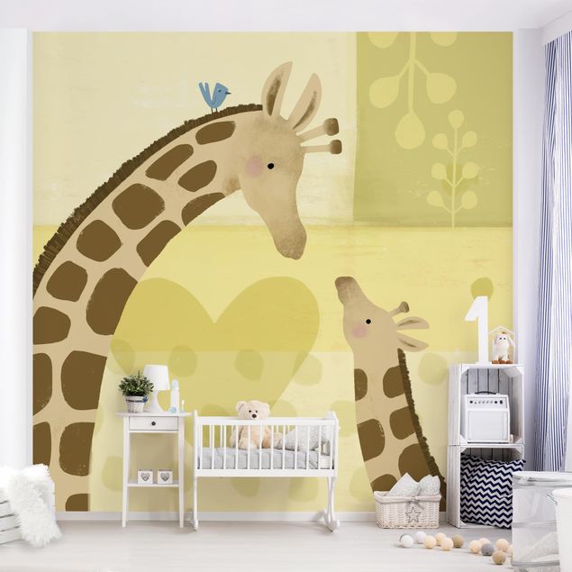 Decoración infantil pared Mum And I - Giraffes