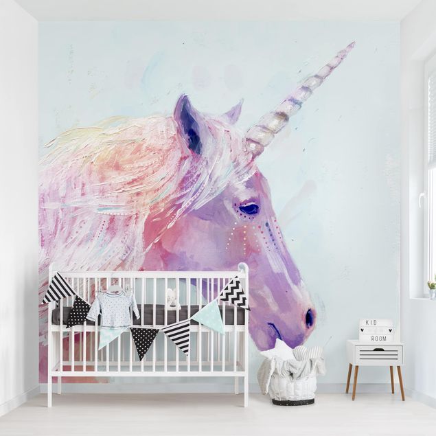 Papeles pintados modernos Mystic Unicorn I
