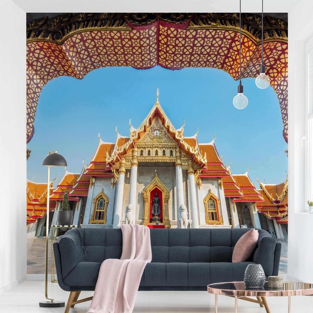papel pintado arquitectura Temple In Bangkok