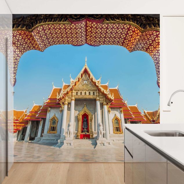 Papel pintado salón moderno Temple In Bangkok