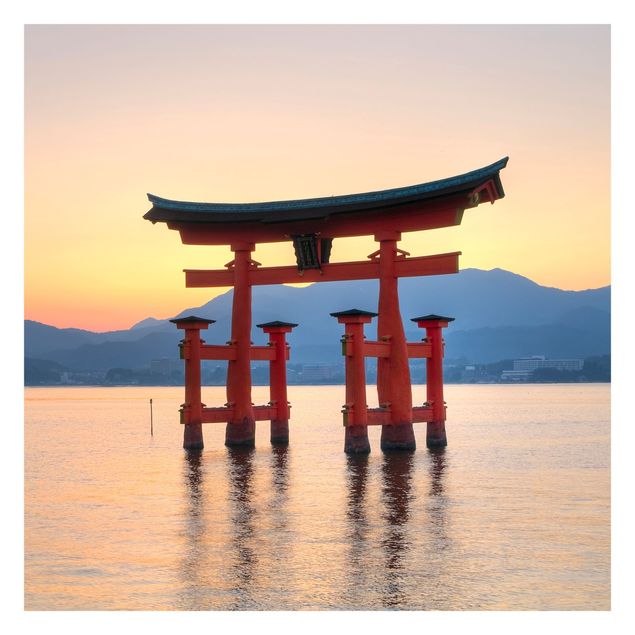 Papel pared paisaje Torii At Itsukushima