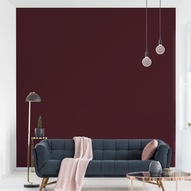 Papel pintado salón moderno Tuscany Wine Red
