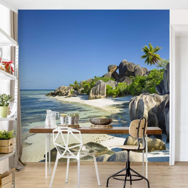 Papel pintado moderno Dream Beach Seychelles