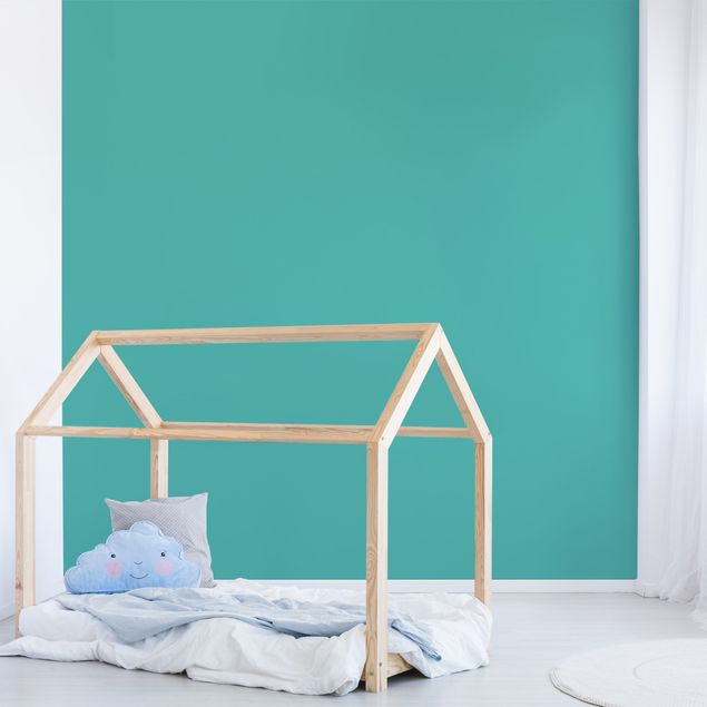 Papel pintado salón moderno Turquoise