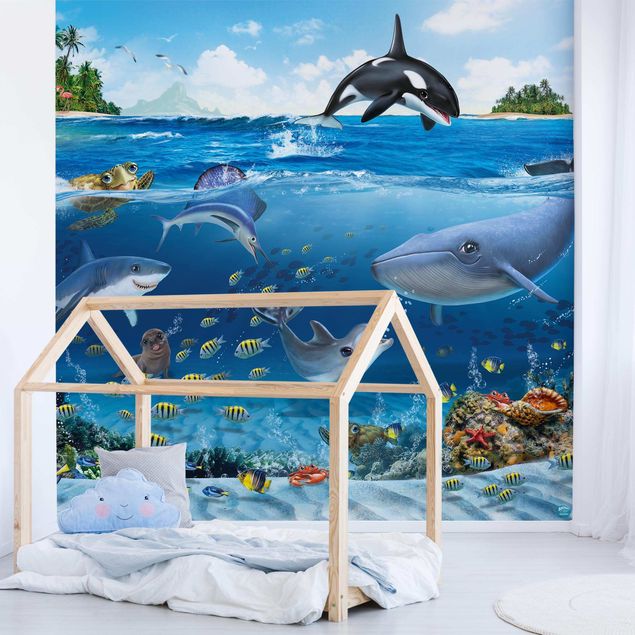 Decoración habitación infantil Animal Club International - Underwater World With Animals