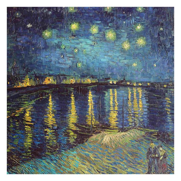 Estilos artísticos Vincent Van Gogh - Starry Night Over The Rhone