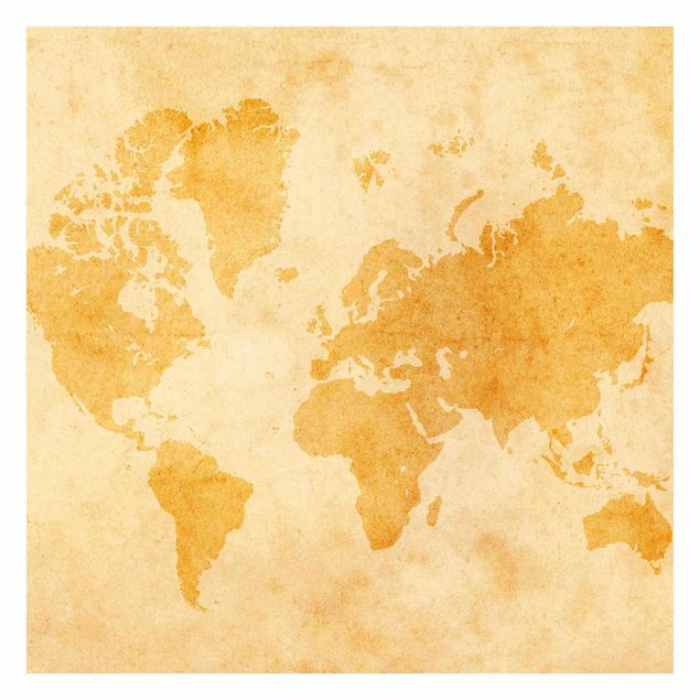 Papel de pared Vintage World Map