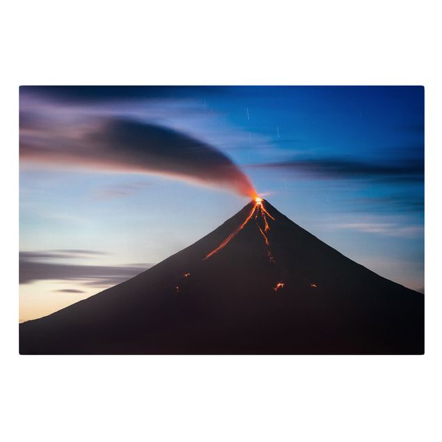 Cuadros de naturaleza Volcano