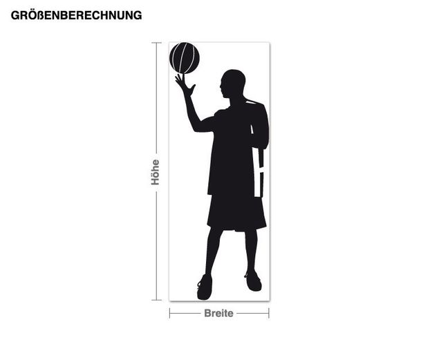 Vinilos baloncesto Basketball Player