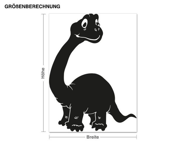 vinilo dinosaurios infantil Brachiosaurus