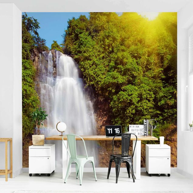 Papel pintado paisajes naturales Waterfall Romance