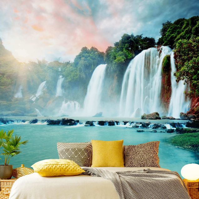 Papel pintado paisajes Waterfall Panorama